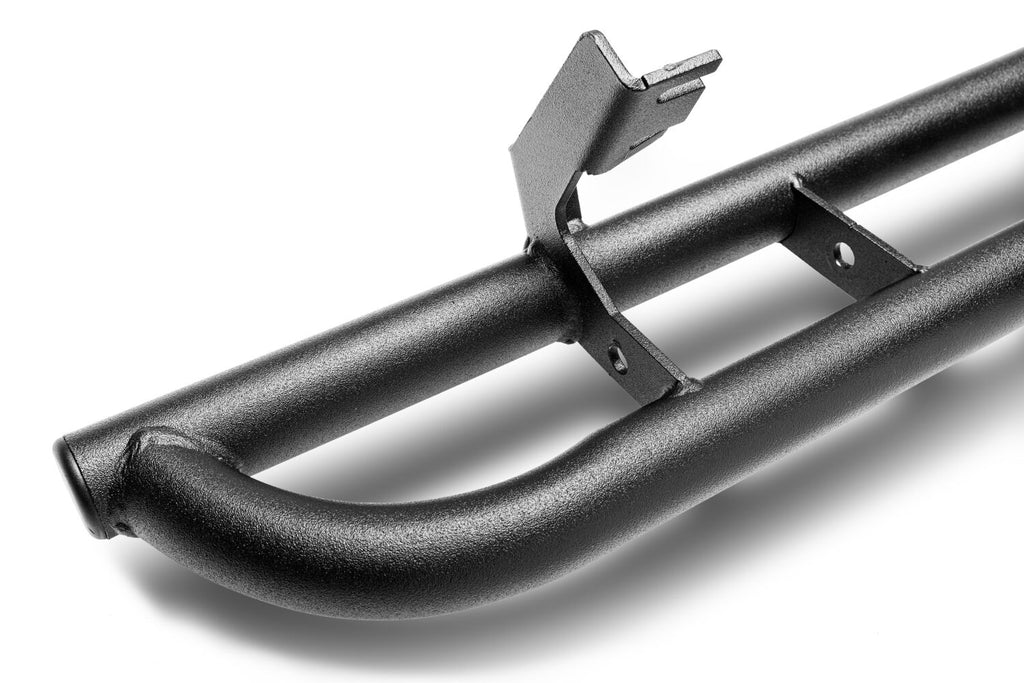 RKR Step System Cab Length (2 Step Mounts/2 Steps per Side) 1.75 Inch Rails 2022 -2026 Nissan Frontier Crew Cab Textured Black NFab