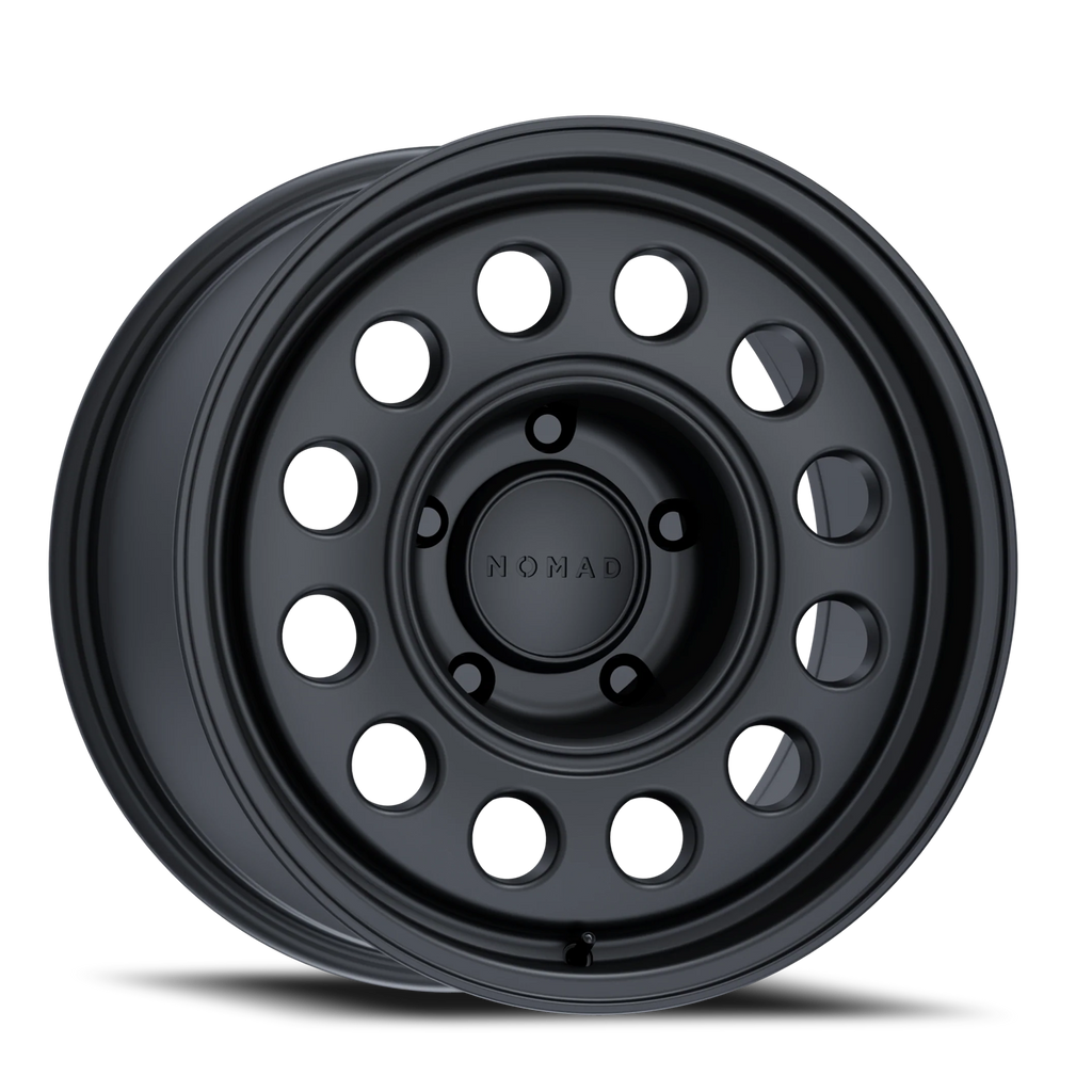 Aluminum Wheels 15x7 501SB Convoy Satin Black Nomad Wheels