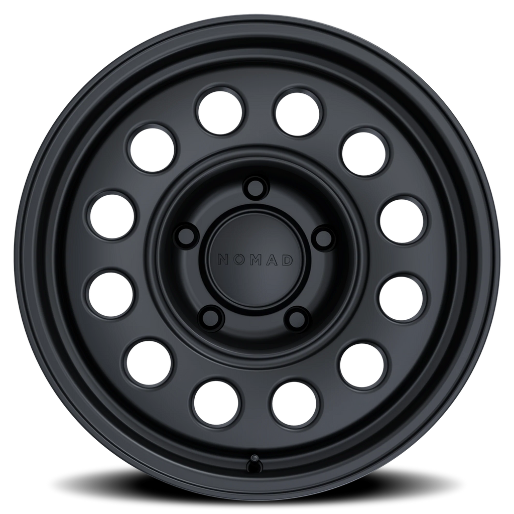 Aluminum Wheels 17x8.5 501SB Convoy Satin Black Nomad Wheels