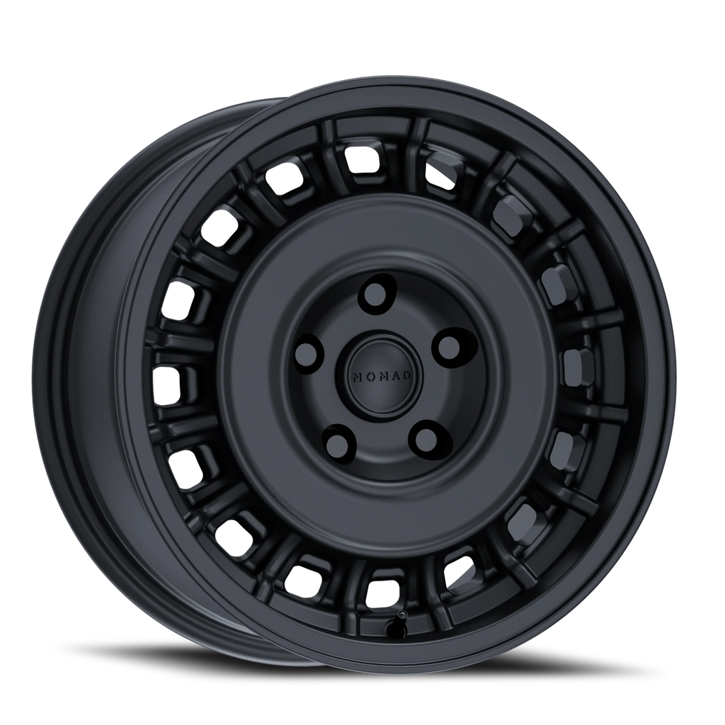 Aluminum Wheels 17x8.5 502SB Arvo Satin Black Nomad Wheels