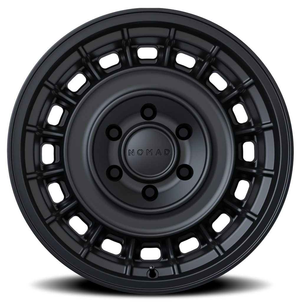Aluminum Wheels 17x8.5 502SB Arvo Satin Black Nomad Wheels