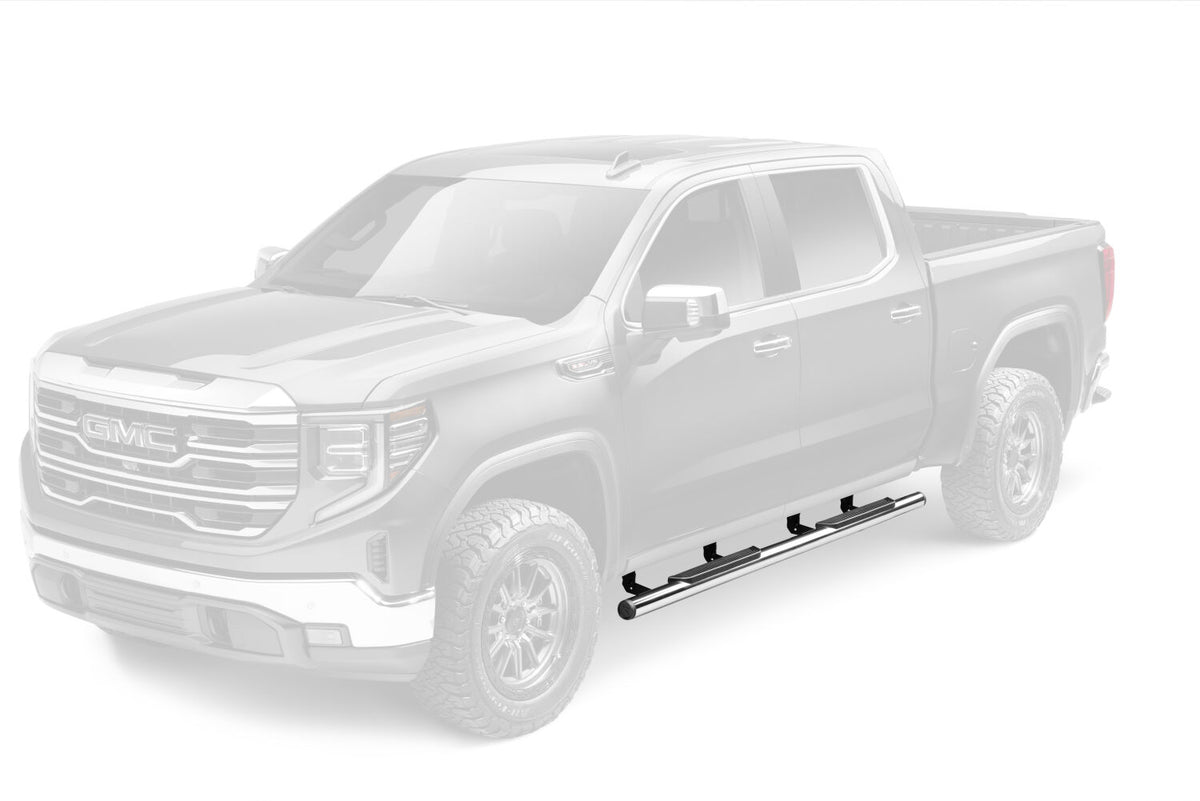 Traxio 3 Inch Nerf Bars 19-26 GM Silverado/Sierra 1500 20-26 GM Silverado/Sierra 2500/3500 N Fab