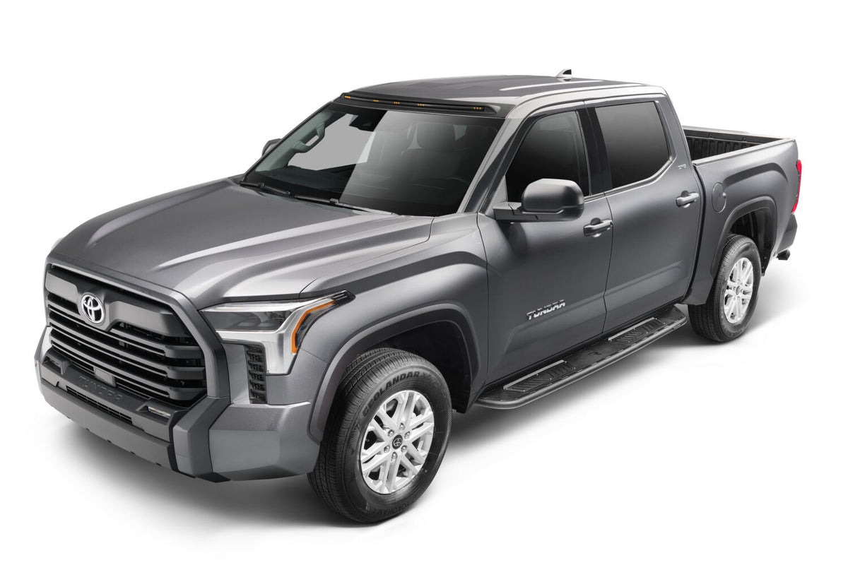 Roan Running Boards Cab Length (2 Steps per Side) 2022-2025 Toyota Tundra CrewMax Textured Black NFab