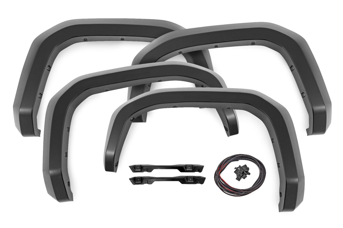 Fender Flares Sport 1J9 Celestial Silver Metallic Toyota Tacoma (24-26) Rough Country
