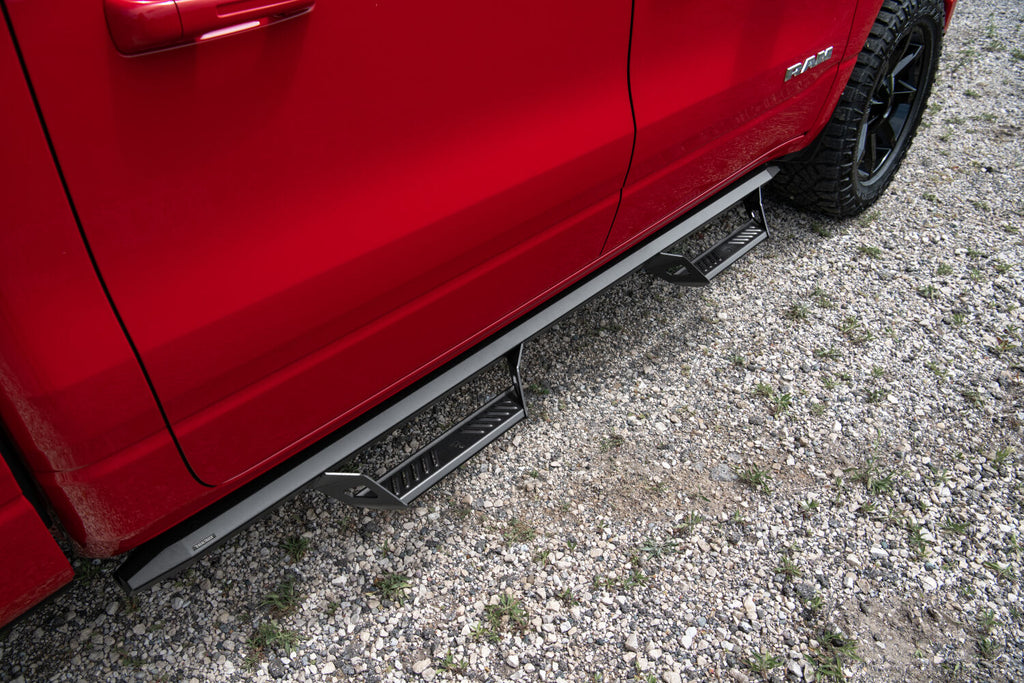 Predator Pro Cab Length (2 Steps per Side) 2019-2025 (New Body Style) Ram 1500 Crew Cab Textured Black NFab