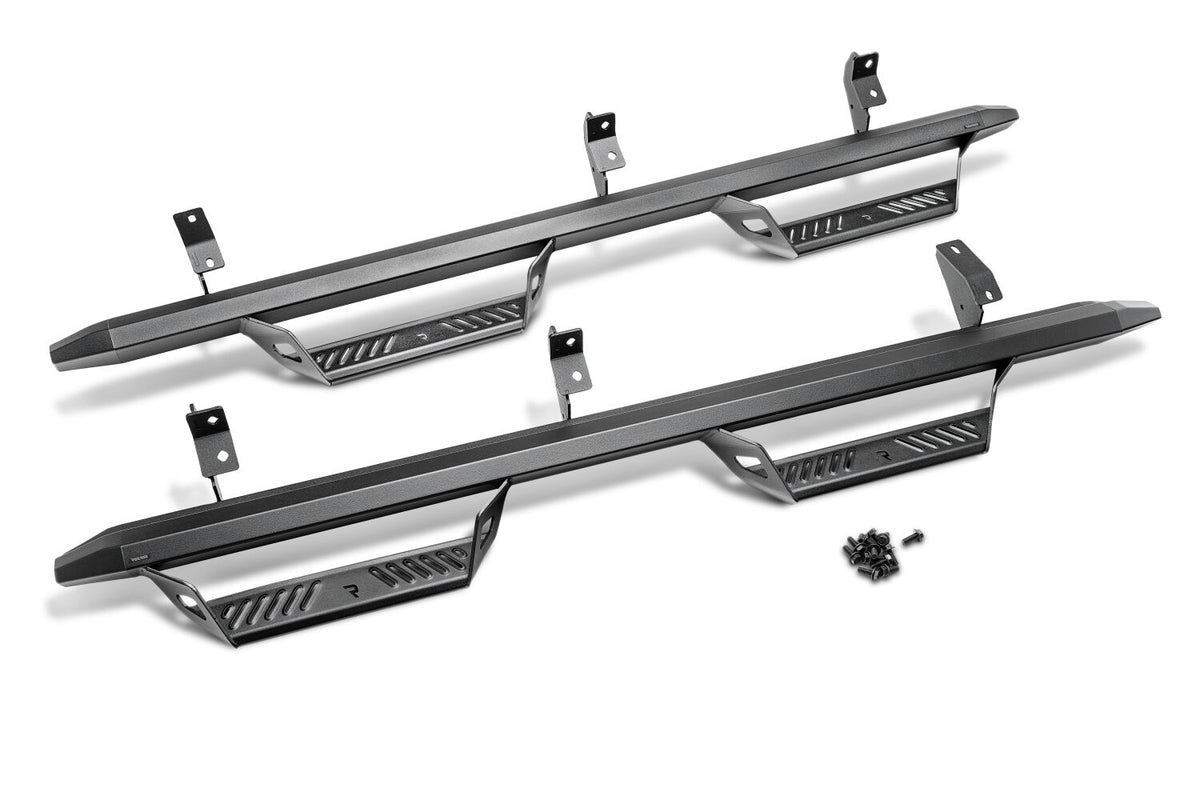 Predator Pro Cab Length (2 Steps per Side) 2019-2025 (New Body Style) Ram 1500 Crew Cab Textured Black NFab