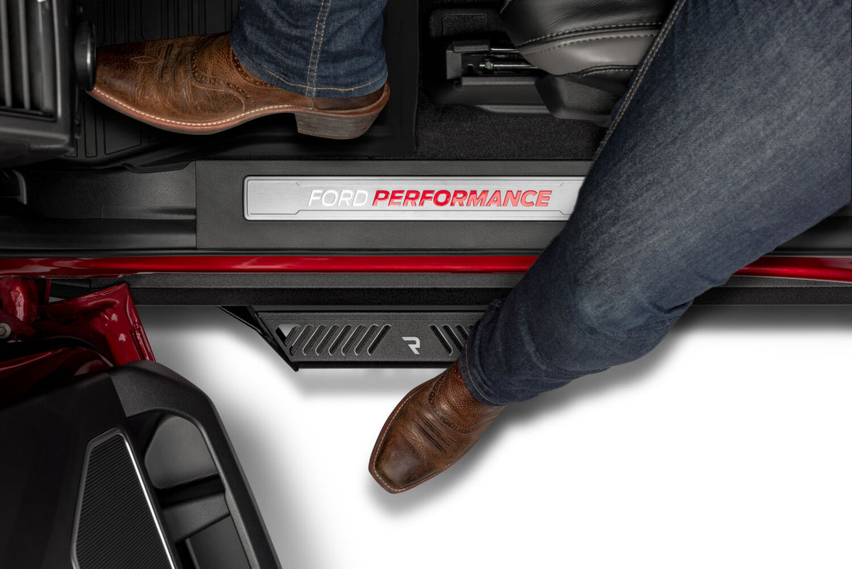 Predator Pro Cab Length (2 Steps per Side) 2017-2026 Ford F-250/350/450 Crew Cab Textured Black NFab