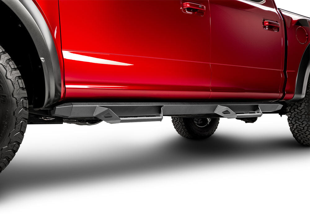 Predator Pro Cab Length (2 Steps per Side) 2005-2023 Toyota Tacoma Double Cab Textured Black NFab