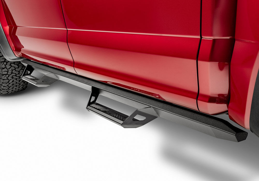 Predator Pro Cab Length (2 Steps per Side) 2024-2026 Toyota Tacoma Double Cab Textured Black N Fab