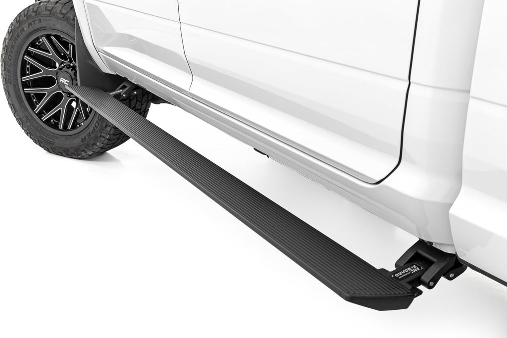 Power Running Boards Dual Electric Motor Quad Cab Ram 2500/3500 (11-26) Rough Country