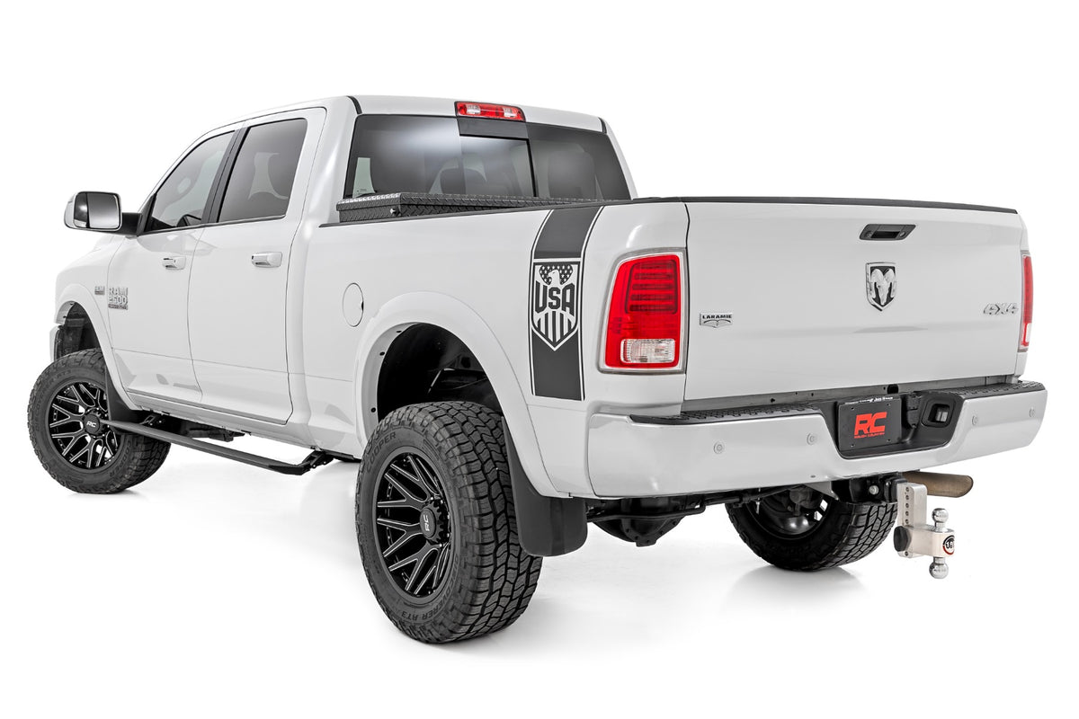 Power Running Boards Dual Electric Motor Quad Cab Ram 2500/3500 (11-26) Rough Country