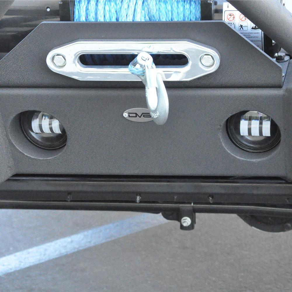 2007 2018 Jeep Wrangler JK JKU 4 inch Round Fog Lights DV8 Offroad