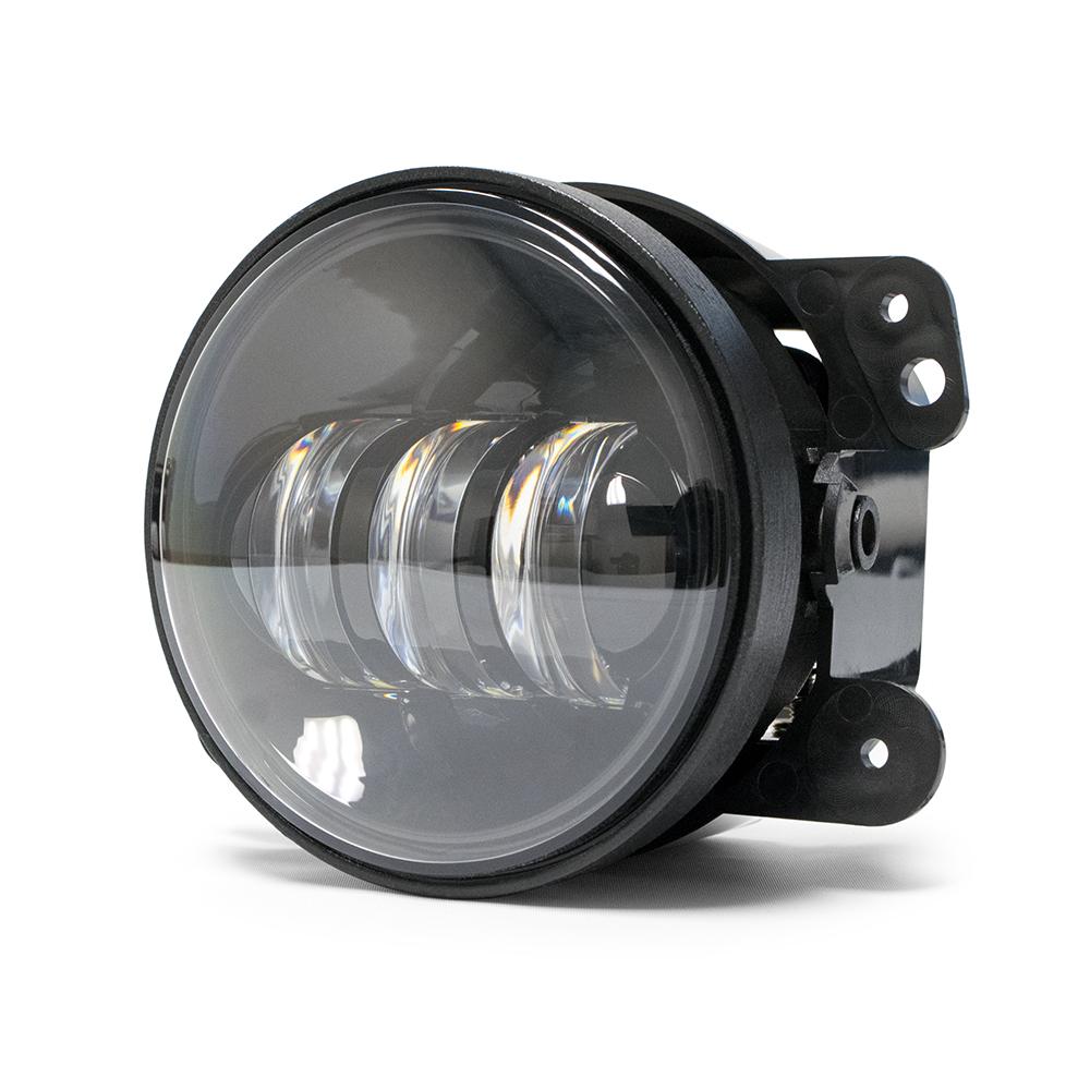 2007 2018 Jeep Wrangler JK JKU 4 inch Round Fog Lights DV8 Offroad