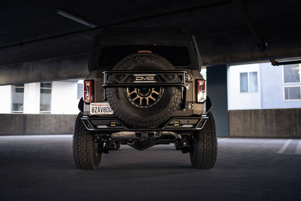 2021 2024 Ford Bronco Competition Series Rear Bumper DV8 Offroad