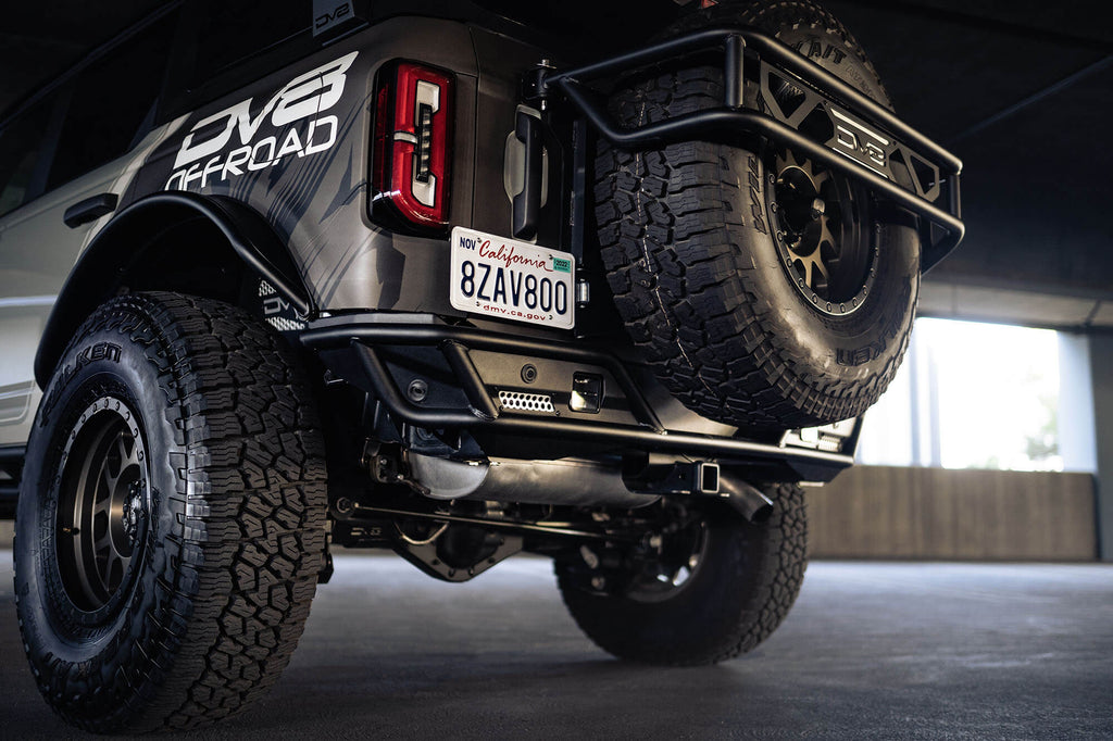2021 2024 Ford Bronco Competition Series Rear Bumper DV8 Offroad