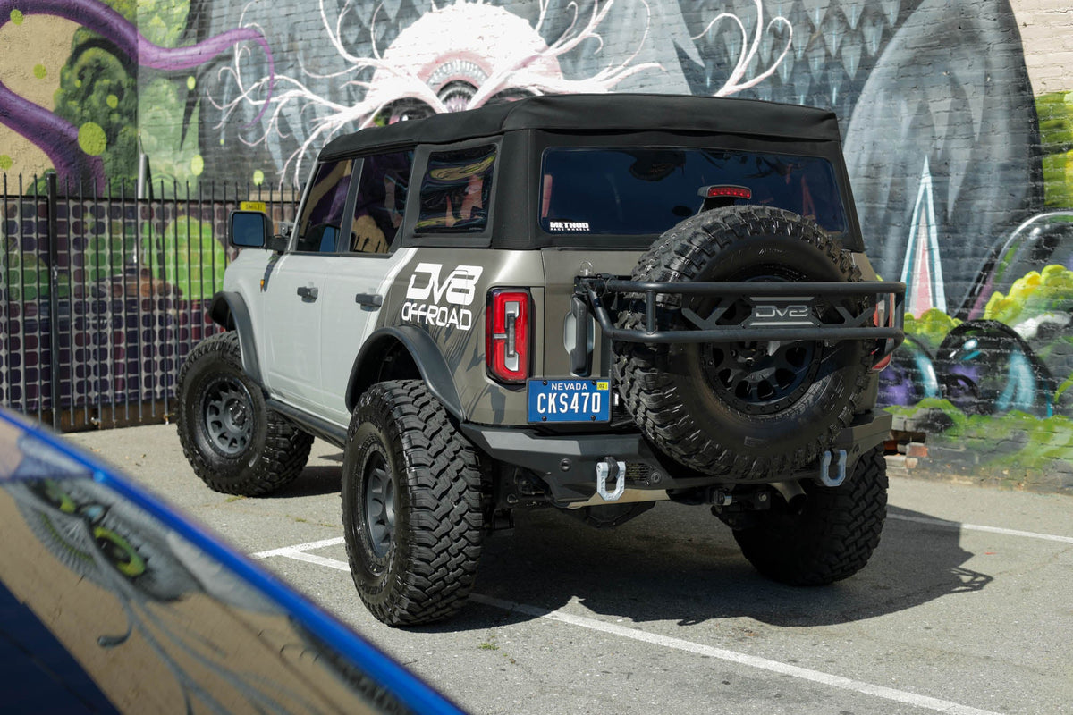 2021 2024 Ford Bronco Spec Series Rear Bumper DV8 Offroad