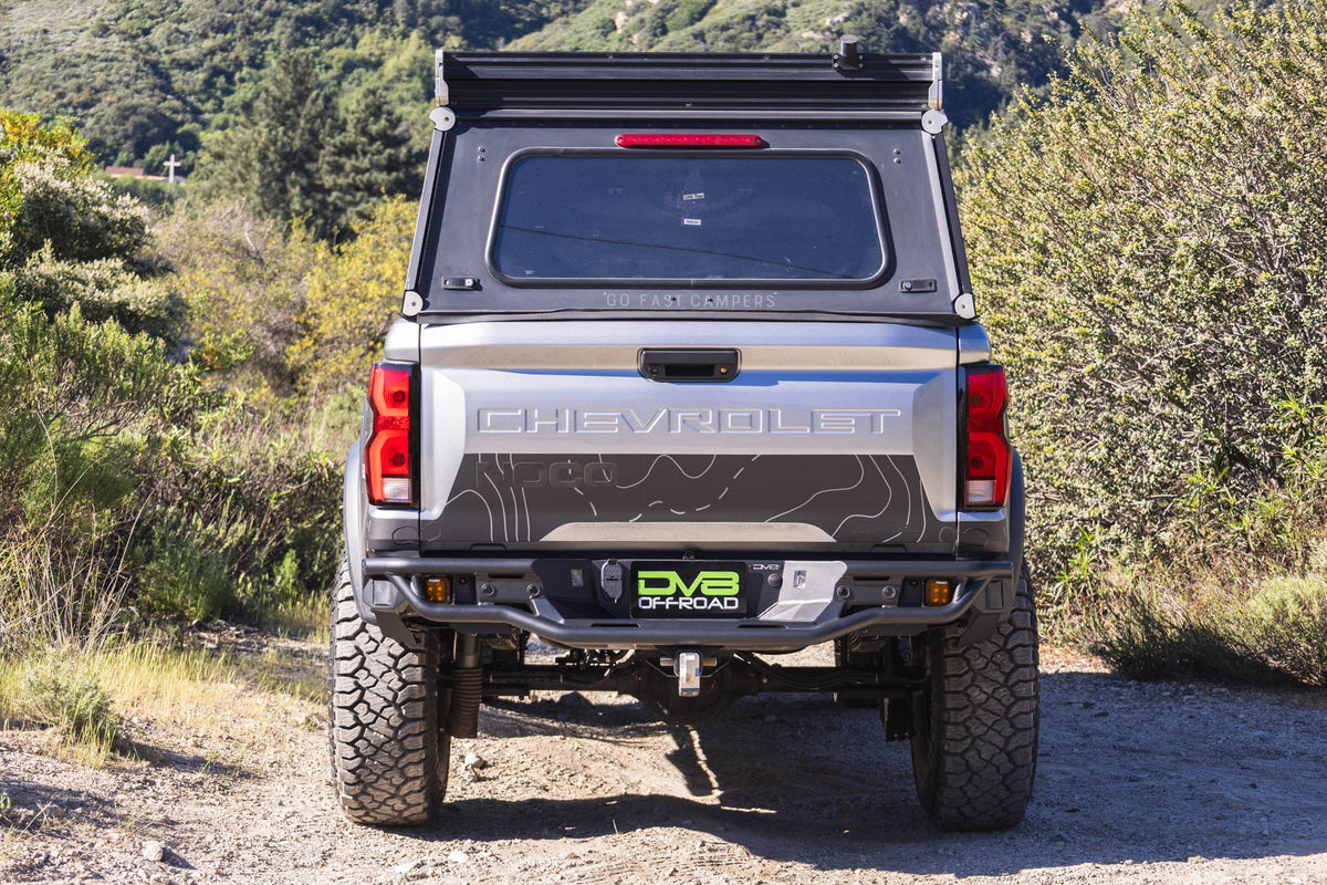 2023 2026 GMC Canyon & Chevy Colorado Tube Rear Bumper DV8 Offroad
