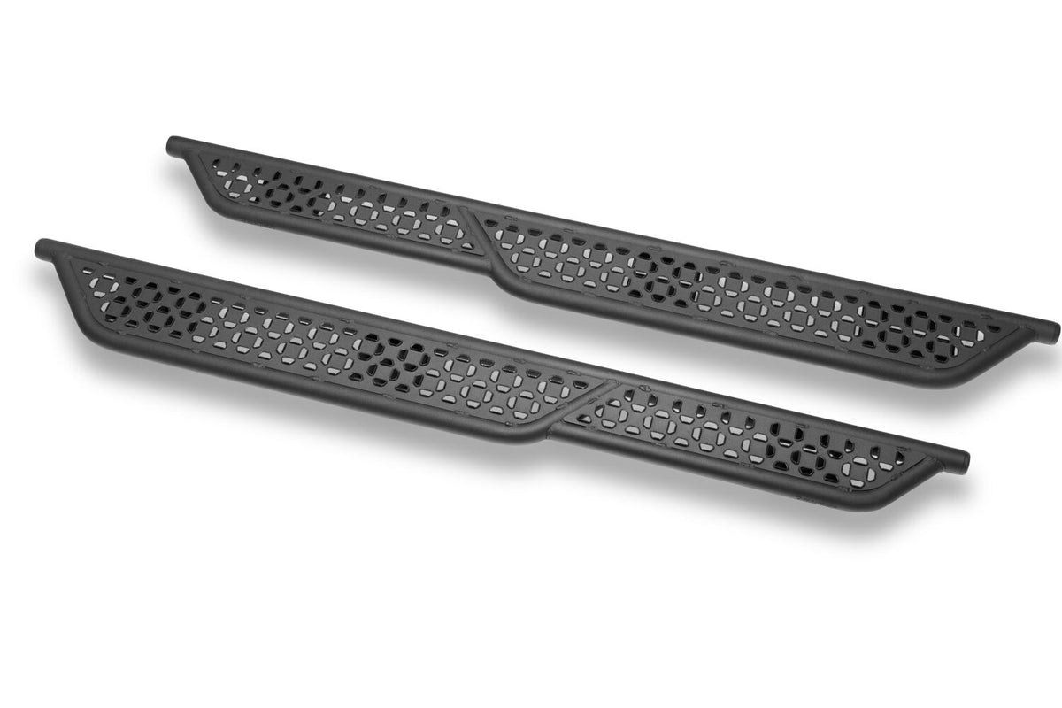 Growler Sport Running Boards Cab Length 20-26 Ram 2500/3500 Textured Black N Fab