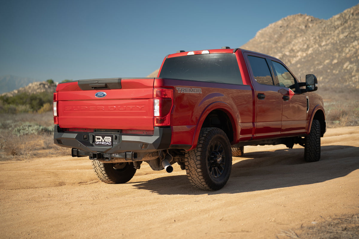 2017 2025 Ford Super Duty Spec Series Rear Bumper DV8 Offroad