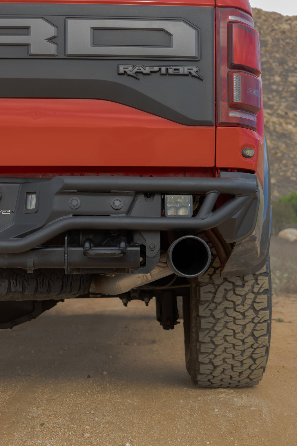 2017 2020 Ford F 150 Raptor Tube Rear Bumper DV8 Offroad
