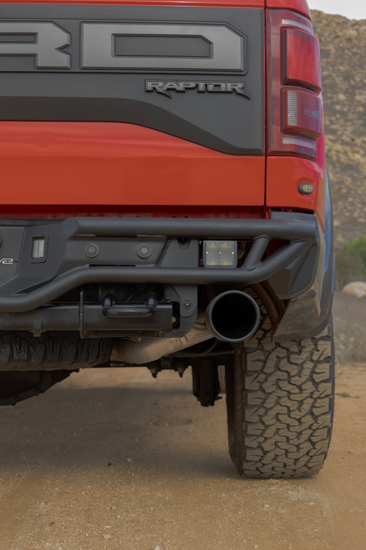 2017 2020 Ford F 150 Raptor Tube Rear Bumper DV8 Offroad
