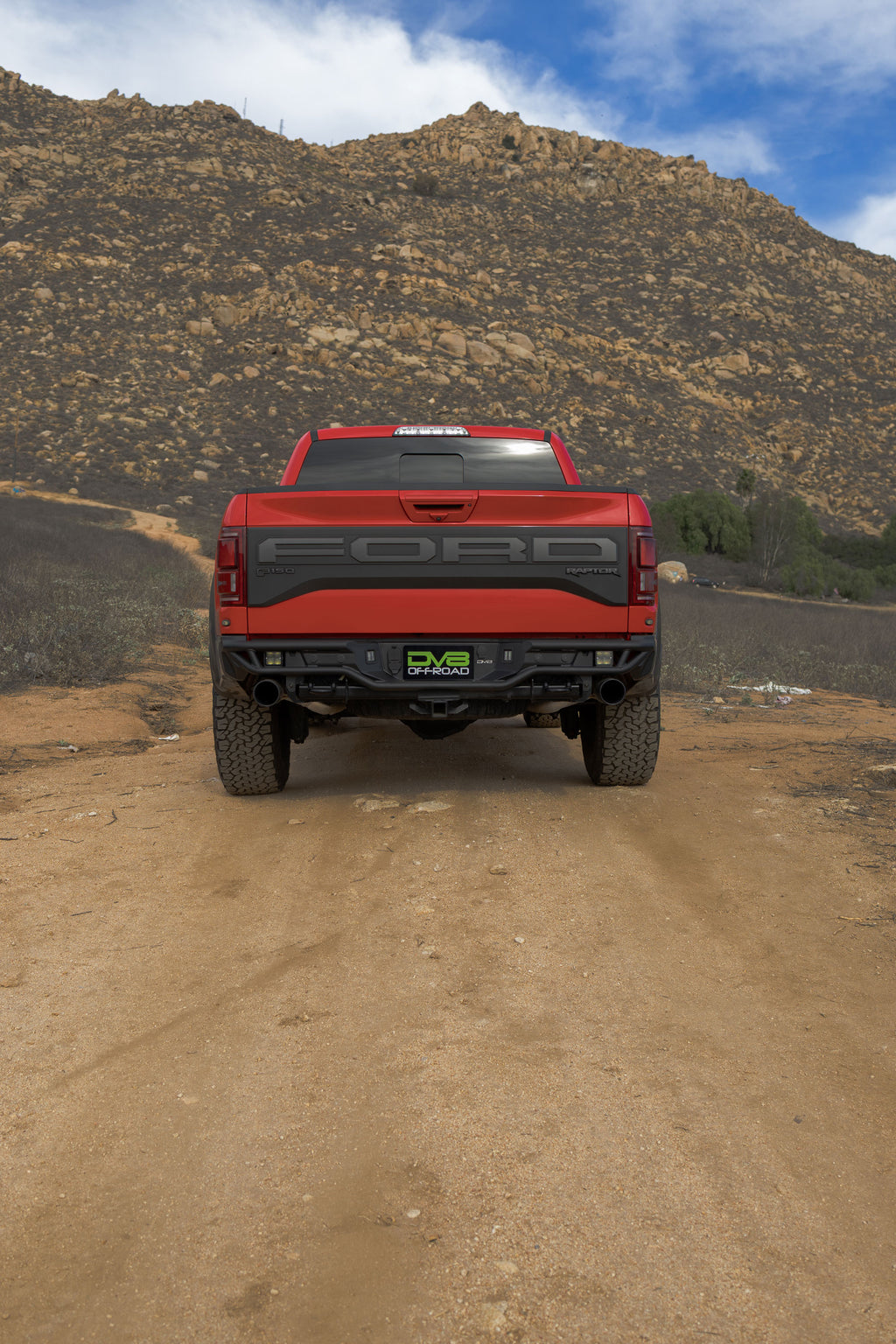 2017 2020 Ford F 150 Raptor Tube Rear Bumper DV8 Offroad