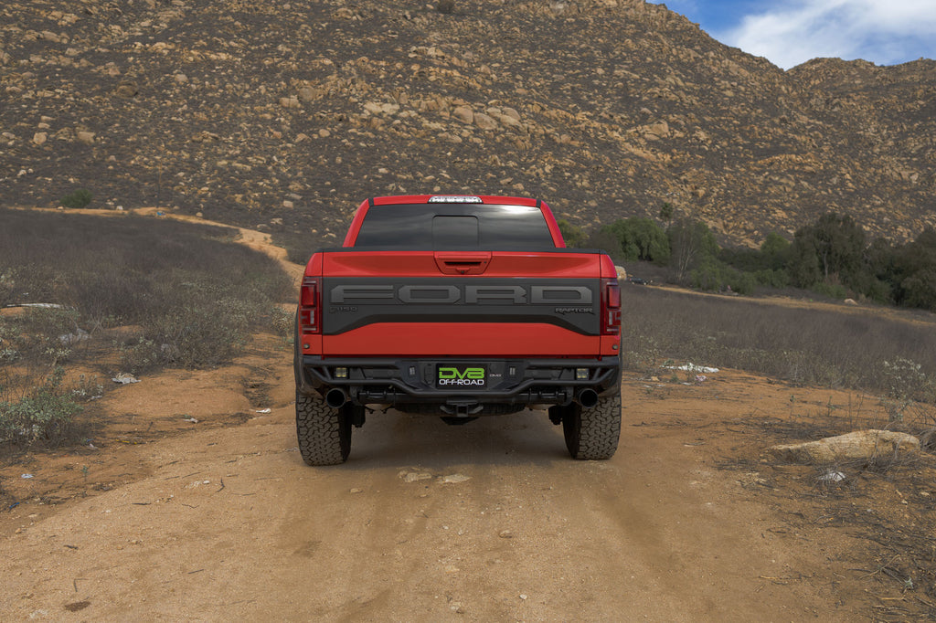 2017 2020 Ford F 150 Raptor Tube Rear Bumper DV8 Offroad