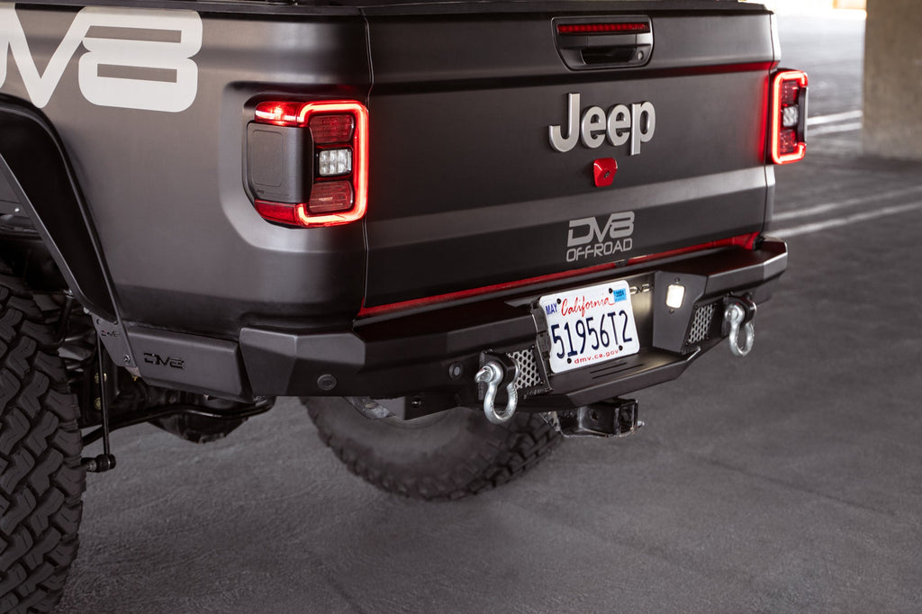 2020 2025 Jeep Gladiator Fs 7 Series Rear Bumper DV8 Offroad