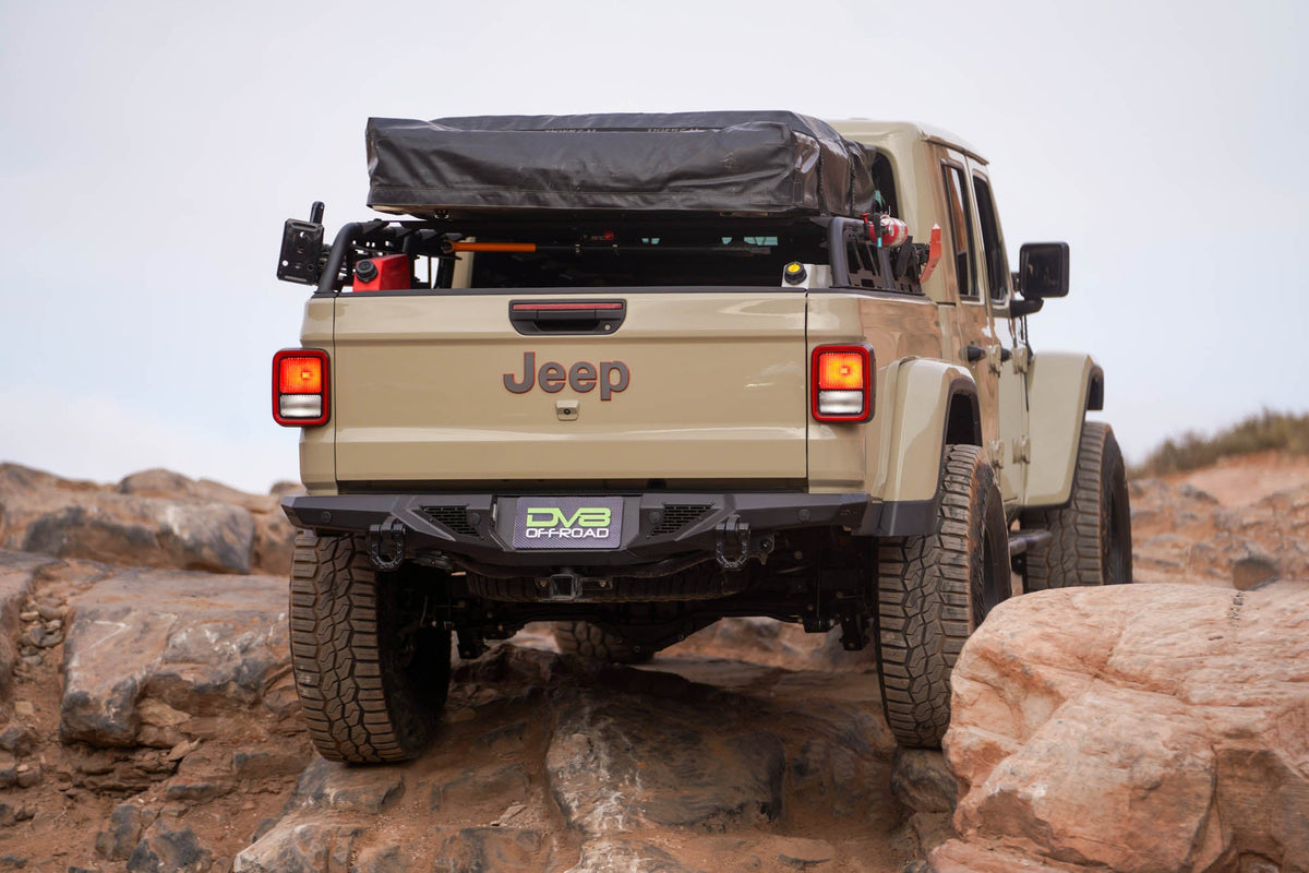 2020 2025 Jeep Gladiator Spec Series Rear Bumper DV8 Offroad