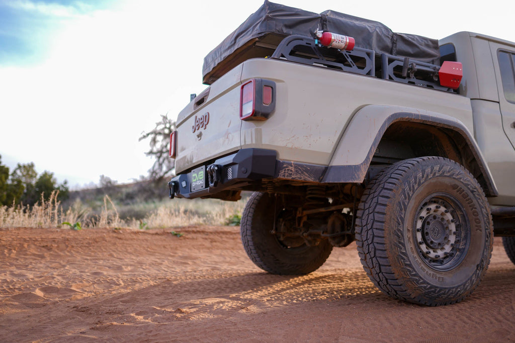 2020 2025 Jeep Gladiator JT Mto Series Rear Bumper DV8 Offroad
