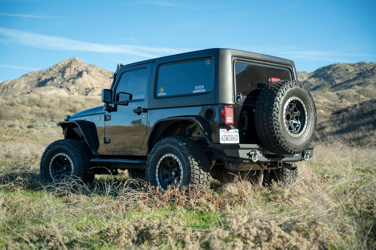 2007 2018 Jeep Wrangler JK JKU Mto Series Rear Bumper DV8 Offroad