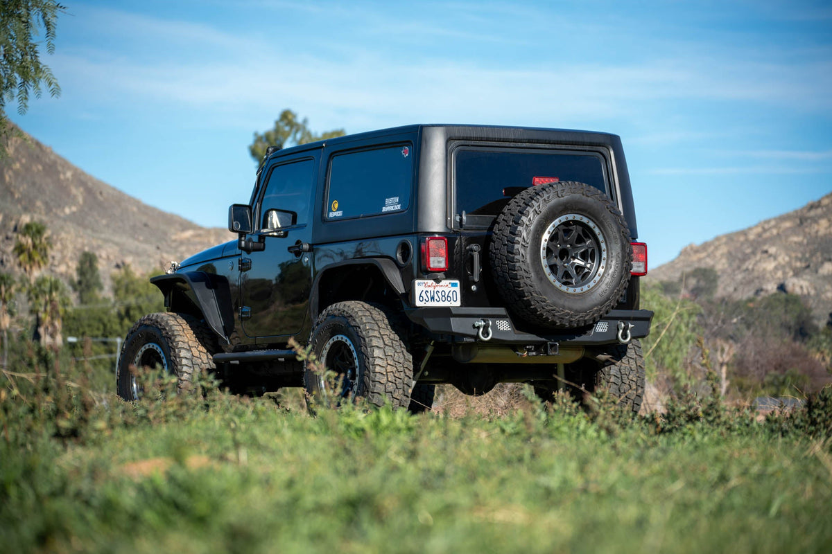 2007 2018 Jeep Wrangler JK JKU Mto Series Rear Bumper DV8 Offroad