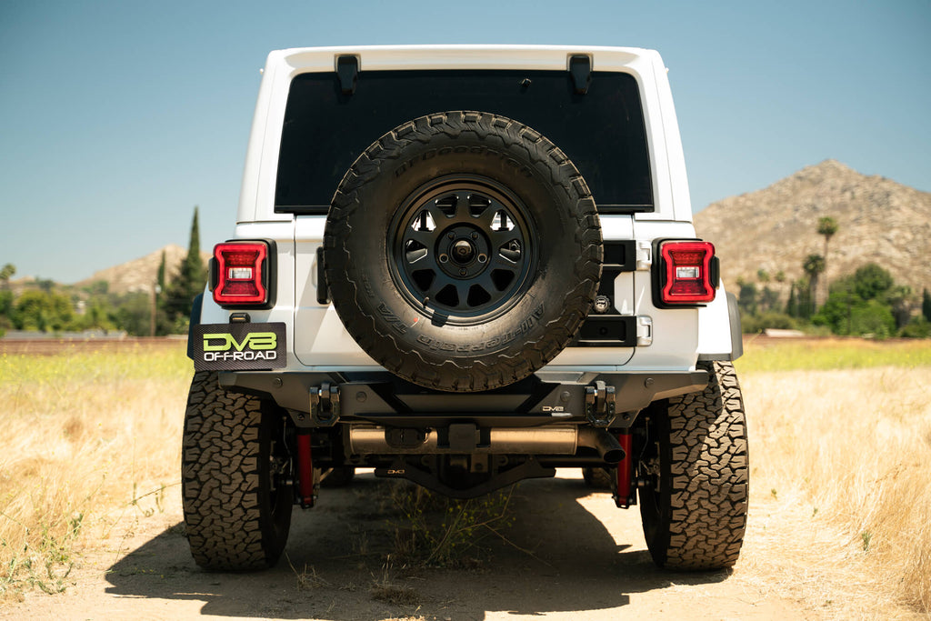 2018 2025 Jeep Wrangler Fs 15 Series Rear Bumper DV8 Offroad