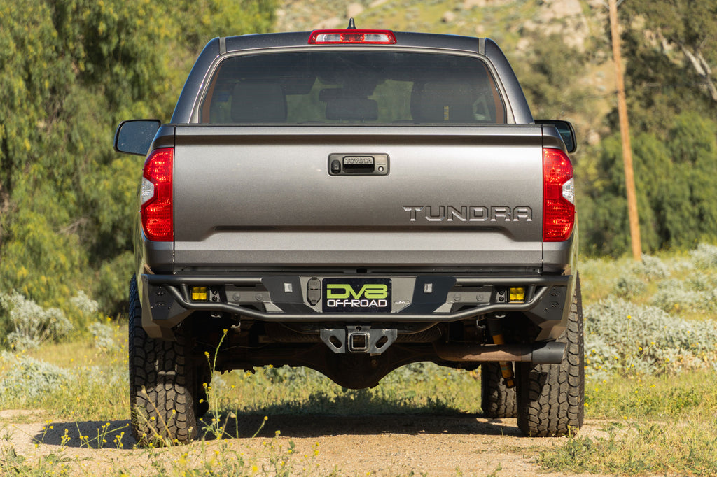 2014 2021 Toyota Tundra Tube Rear Bumper DV8 Offroad