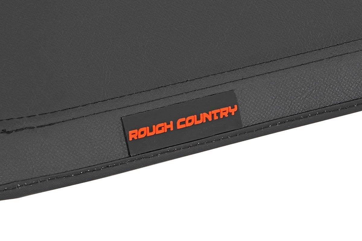 Dodge Soft Tri-Fold Bed Cover 02-08 Ram 1500, 2500 - 6 Foot 5 Inch Bed Rough Country