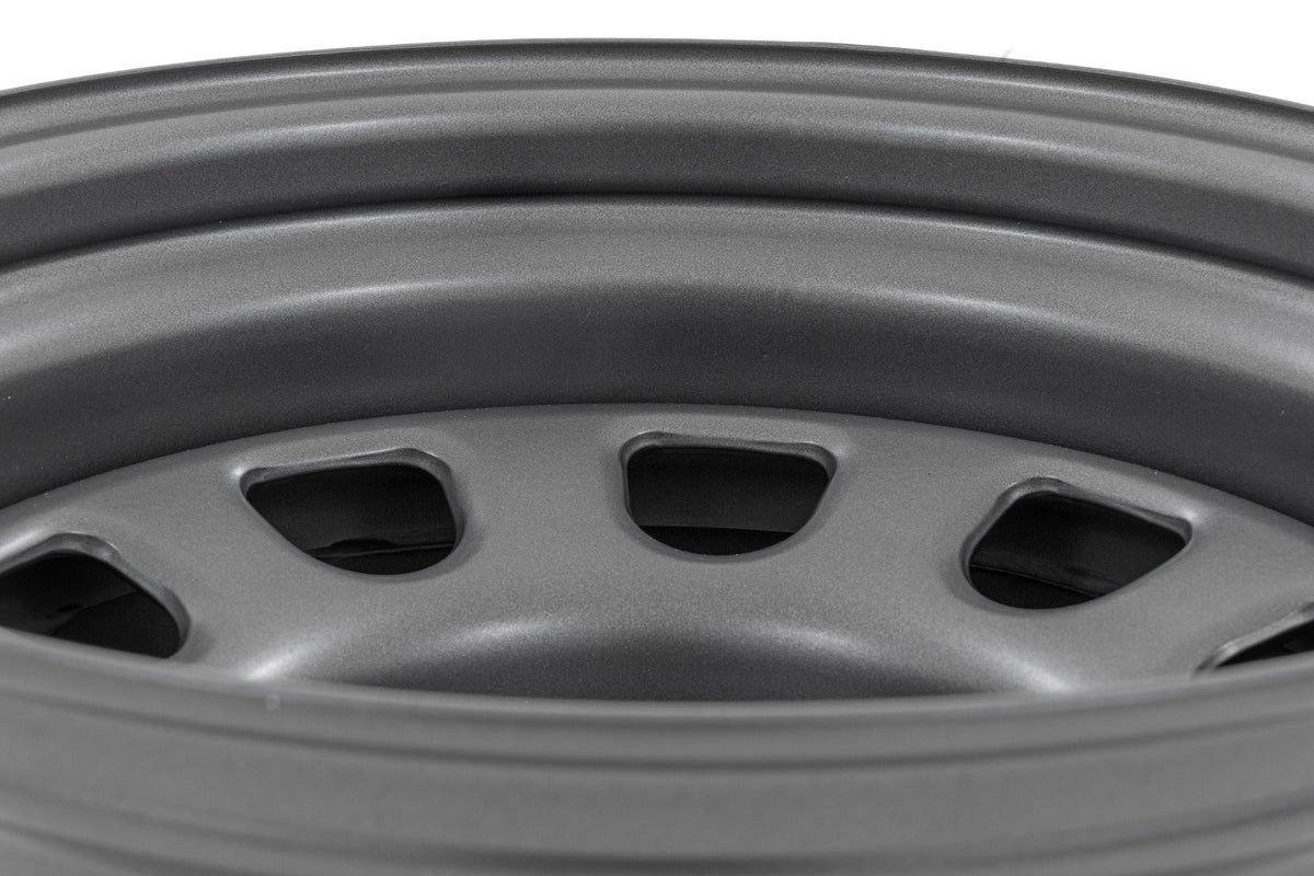 Steel Wheel Gray Rough Country