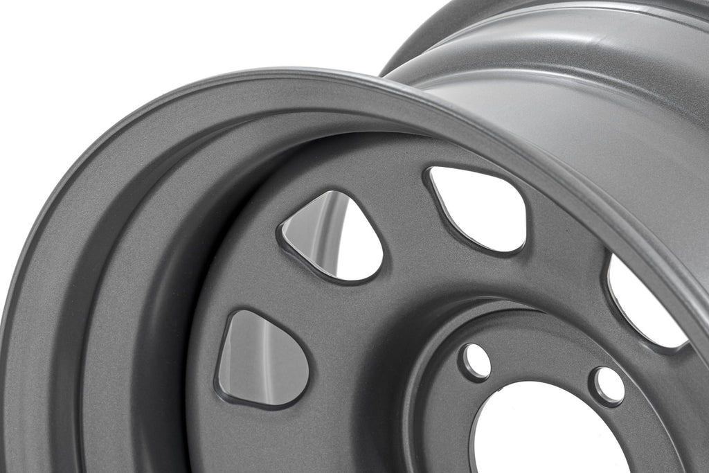 Steel Wheel Gray Rough Country
