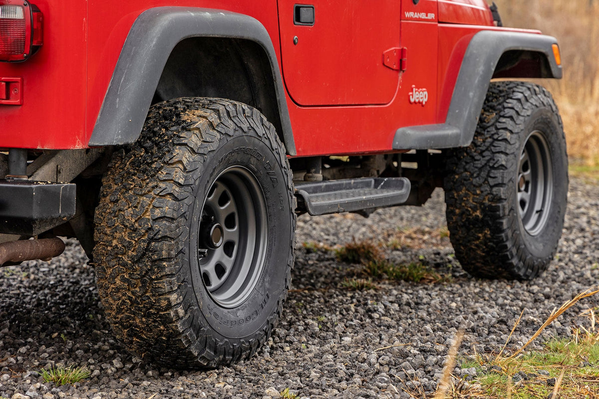 Steel Wheel Gray Rough Country