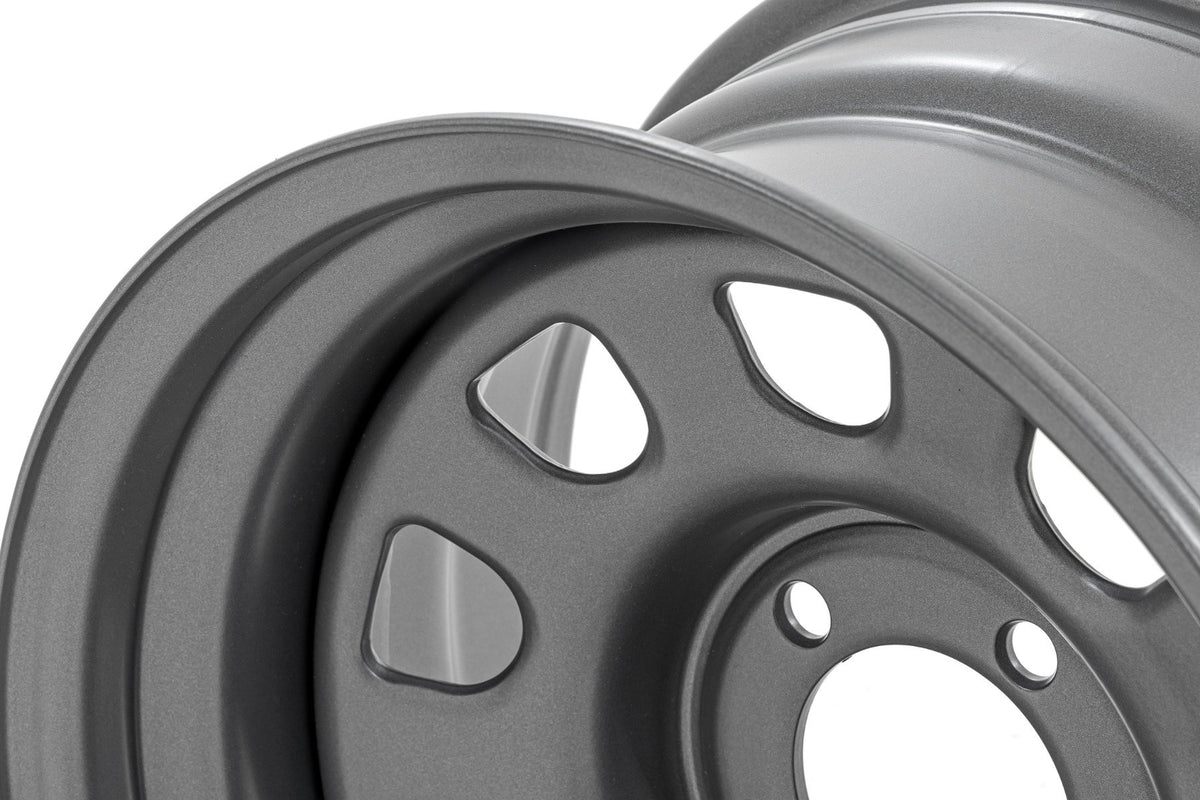 Steel Wheel Gray Rough Country
