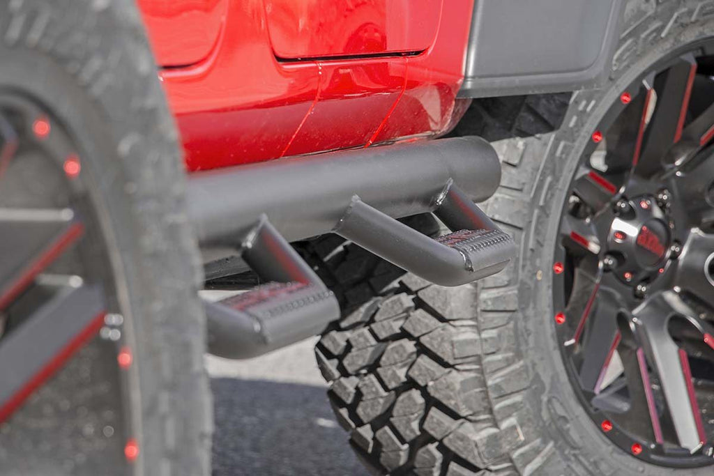Nerf Steps Wheel to Wheel 4 Door Jeep Wrangler JL 4WD (18-23) Rough Country