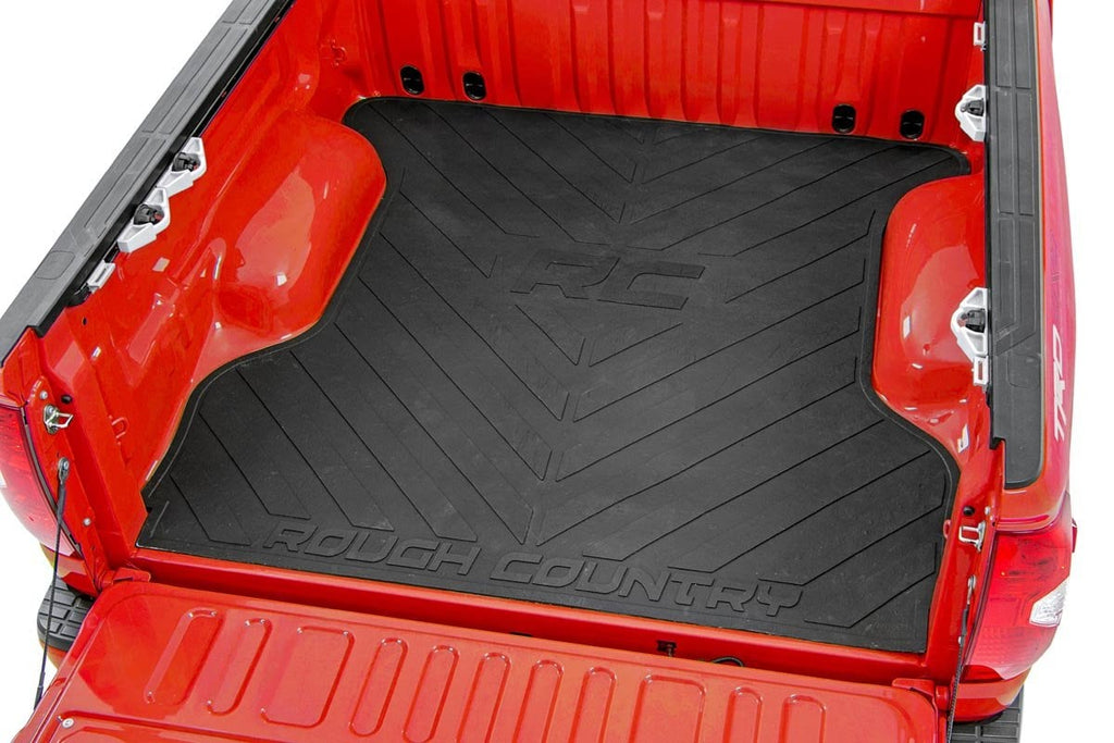 Bed Mat 8 Foot Bed RC Logo Chevy/GMC Sierra 1500 (19-26)/Silverado 1500 (19-26) Rough Country