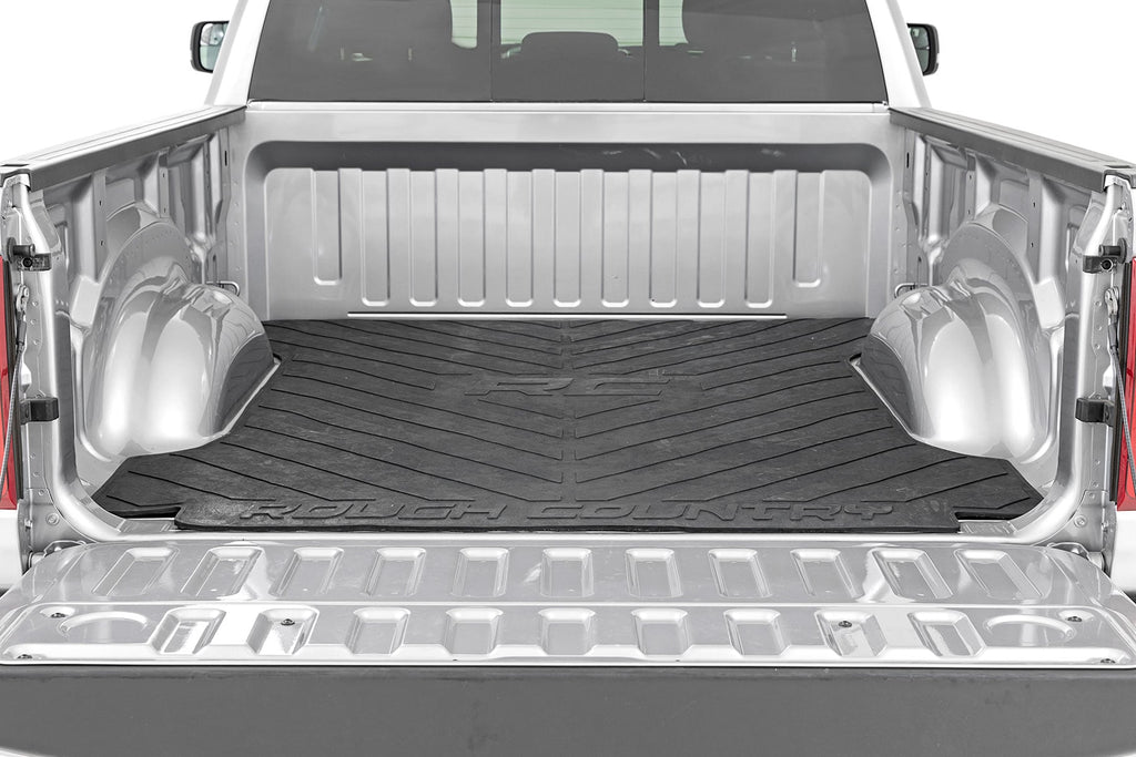 Bed Mat 6 Foot 4 Inch Bed RC Logo Ram 1500 (19-26)/1500 TRX (21-24) Rough Country