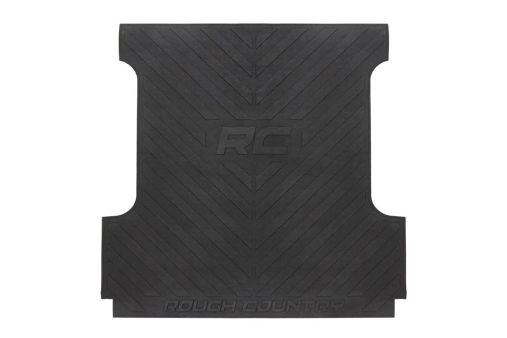 Bed Mat 5 Foot 10 Inch Bed RC Logo Chevy/GMC Sierra 1500 (19-26)/Silverado 1500 (19-26) Rough Country