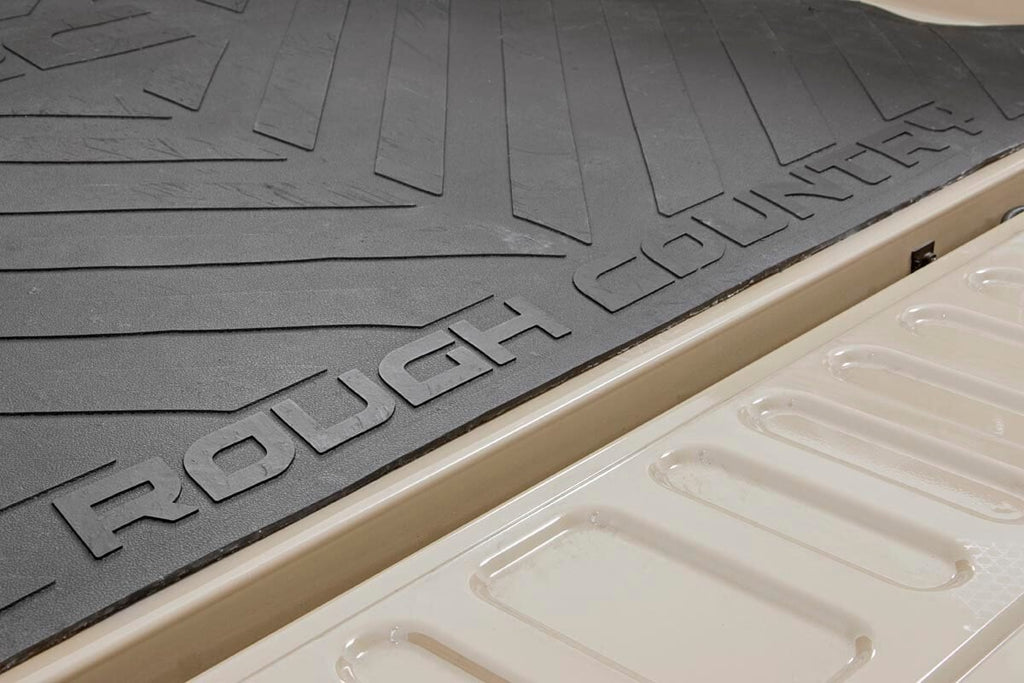 Bed Mat 5 Foot 7 Inch Bed RC Logo Ram 1500 (19-26)/1500 TRX (21-24) Rough Country