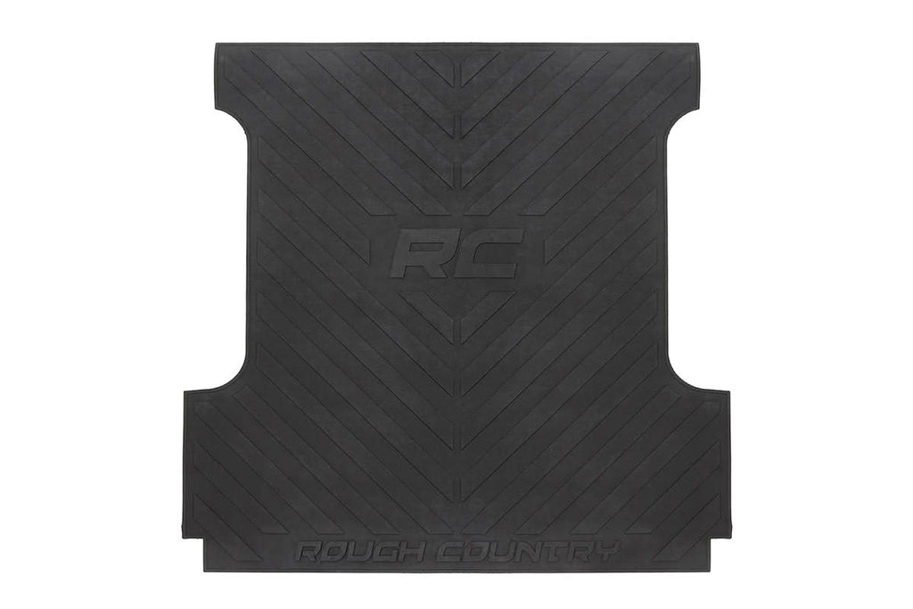 Bed Mat 5 Foot 7 Inch Bed RC Logo Ram 1500 (19-26)/1500 TRX (21-24) Rough Country