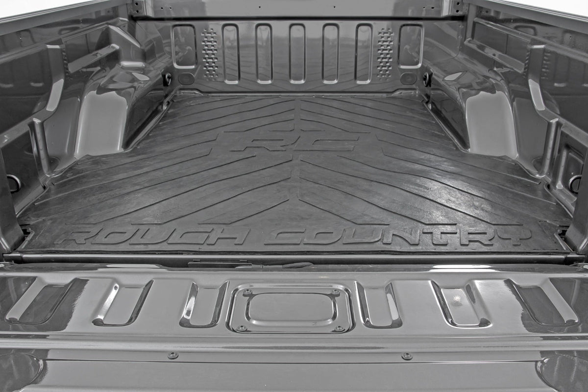 Bed Mat 5 Foot Bed RC Logo Jeep Gladiator JT 4WD (2020-2025) Rough Country