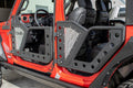 2018 2025 Jeep Wrangler JL JLU Gladiator JT Front Rock Doors DV8 Offroad