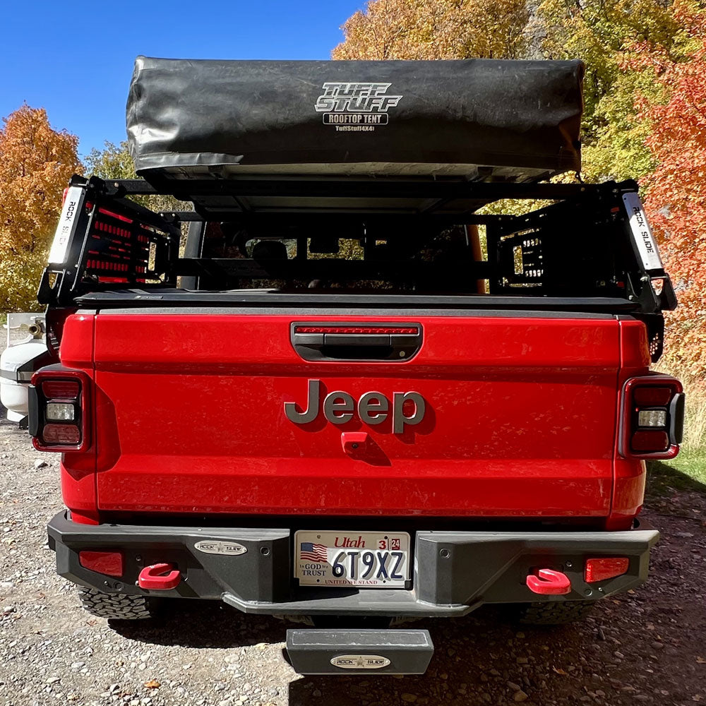 2020-2023 Jeep Gladiator Overland Deluxe Rack Kit Rock Slide Engineering