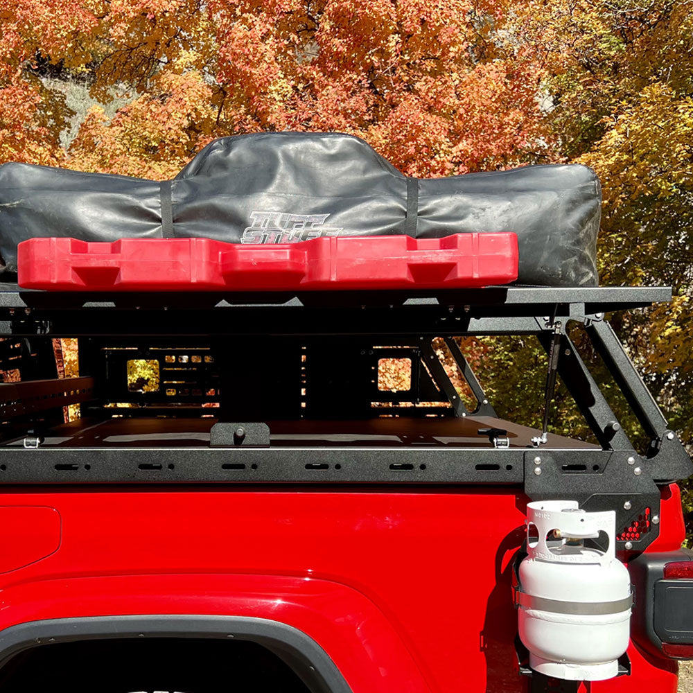 2020-2023 Jeep Gladiator Overland Deluxe Rack Kit Rock Slide Engineering