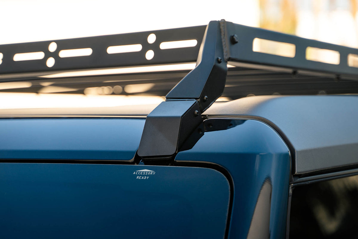 2021 2024 Ford Bronco Hard Top Roof Rack DV8 Offroad